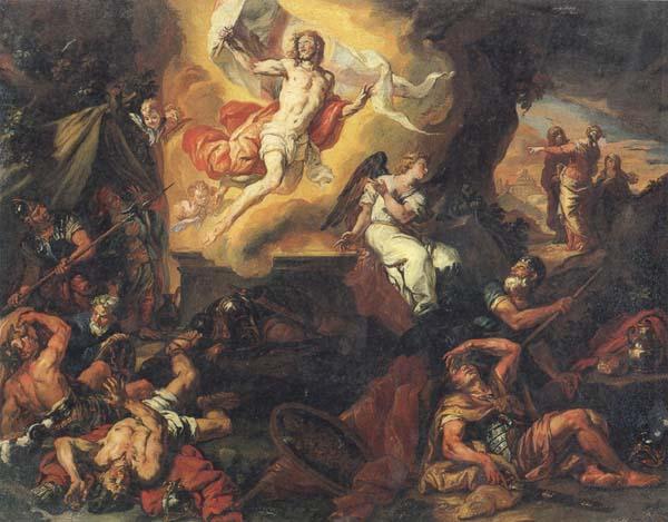 Johann Carl Loth The Resurrection of Christ China oil painting art